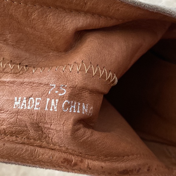 Great short boot for Spring and Fall. Greyish , brown suede. Great condition. - Picture 5 of 6